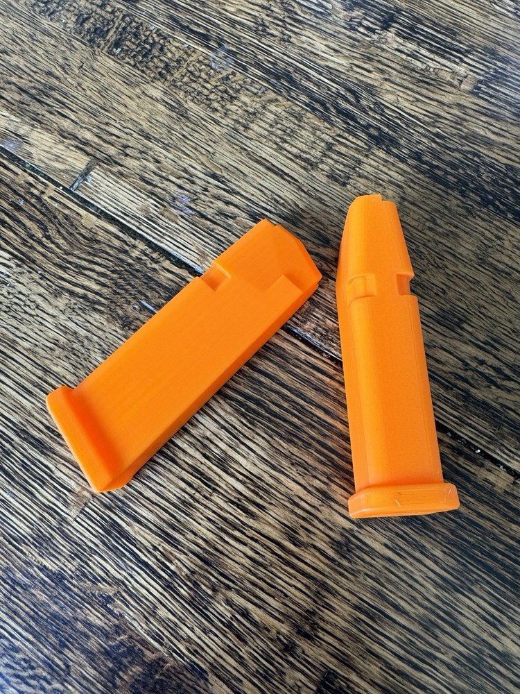 Safe Practice Aid Glock 19 15-Round Dummy Training Magazines (Pair) Non-Function
