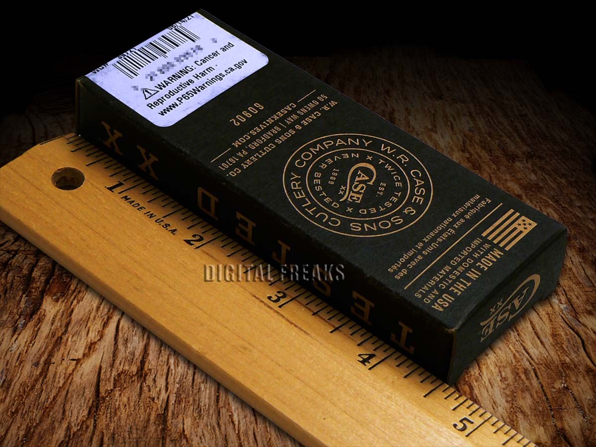 Case xx Knife Boxes for Pocket Knives Black & Tan Quantity of 5