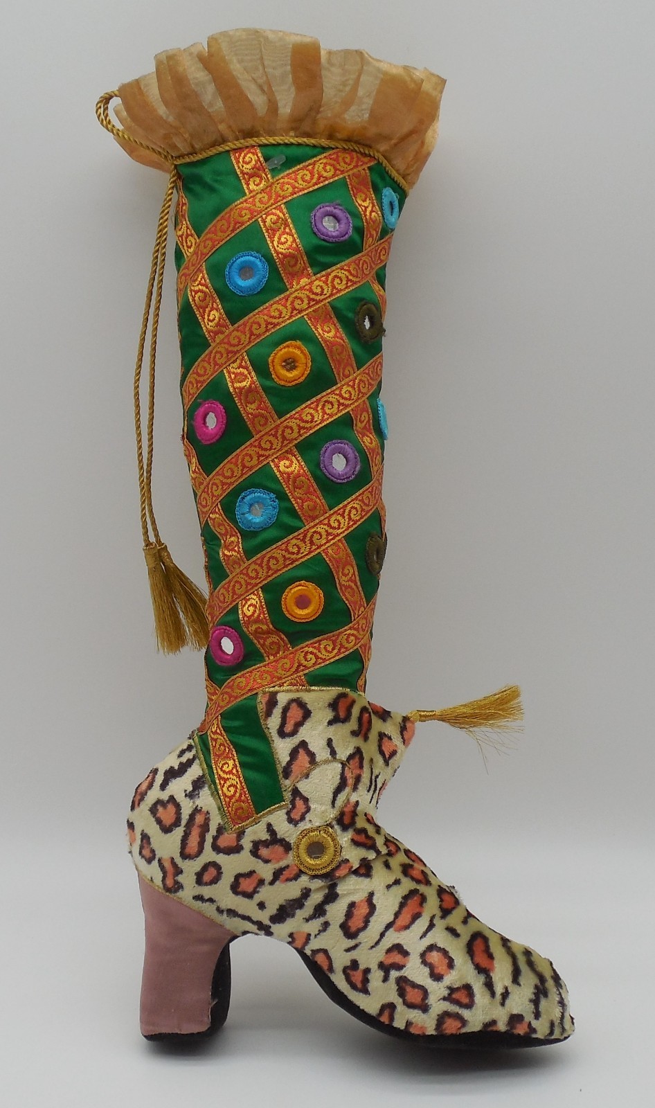 Exotic High Heeled Christmas Stocking