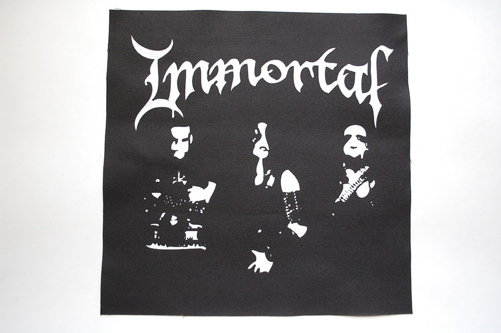 Immortal Back Patch (BP133) Black Death Metal Venom Dark Throne Emperor