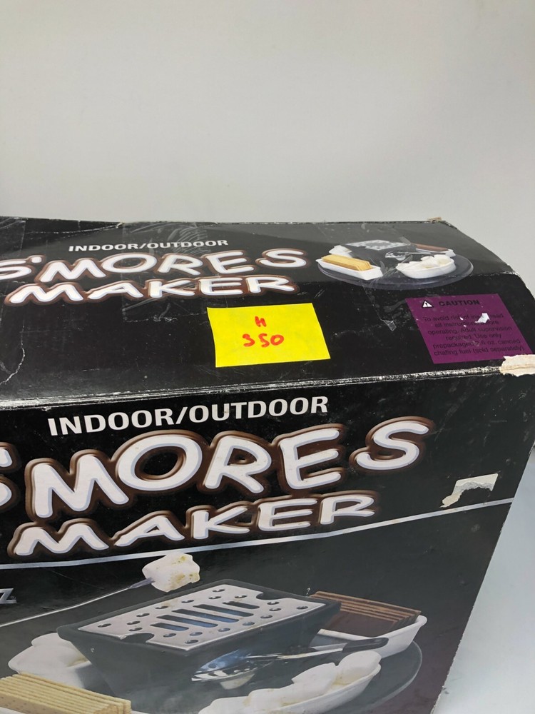 S'MORES MAKER by HOFFRITZ (LARGER SQUARE HEATING SURFACE )