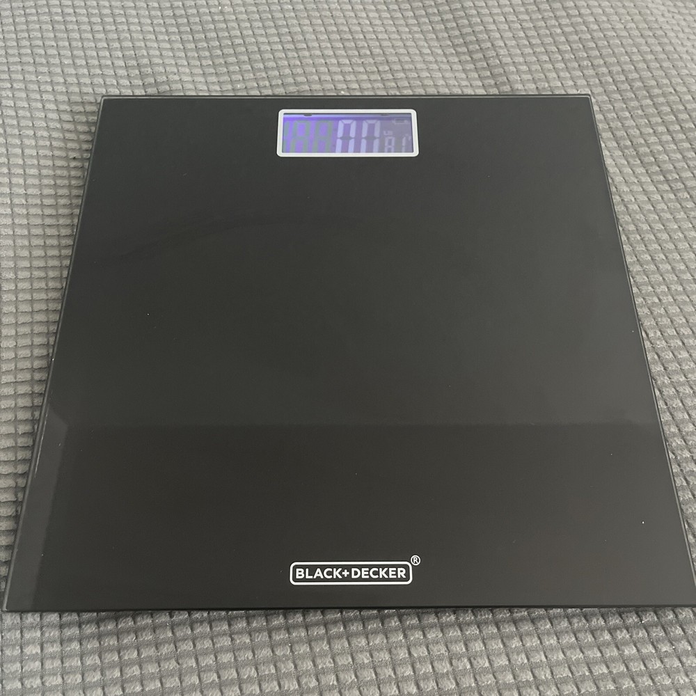 Digital Bathroom Scales - Black And Decker