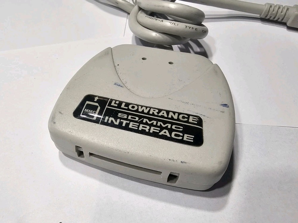 Lowrance LEI MMC SD Card Reader USB Laptop Computer Interface Chart Map