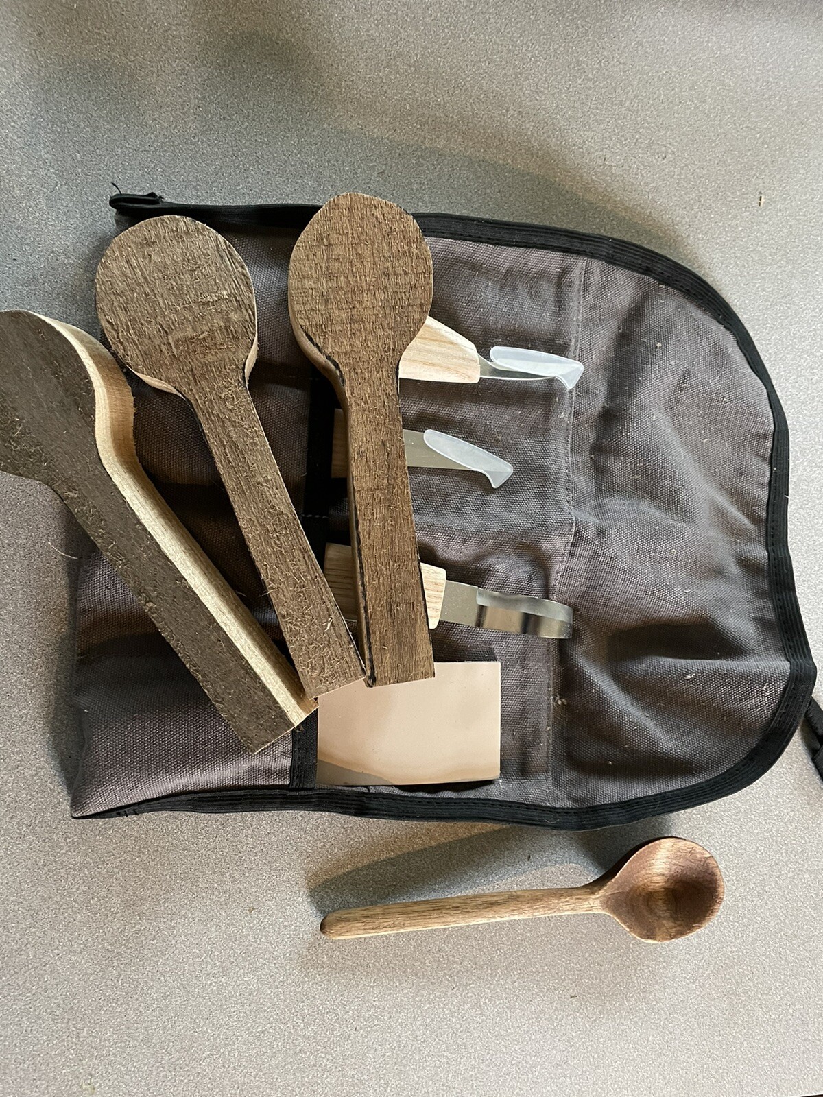 3 butternut rough outs for spoon carving for whittlers to wood carver with tools