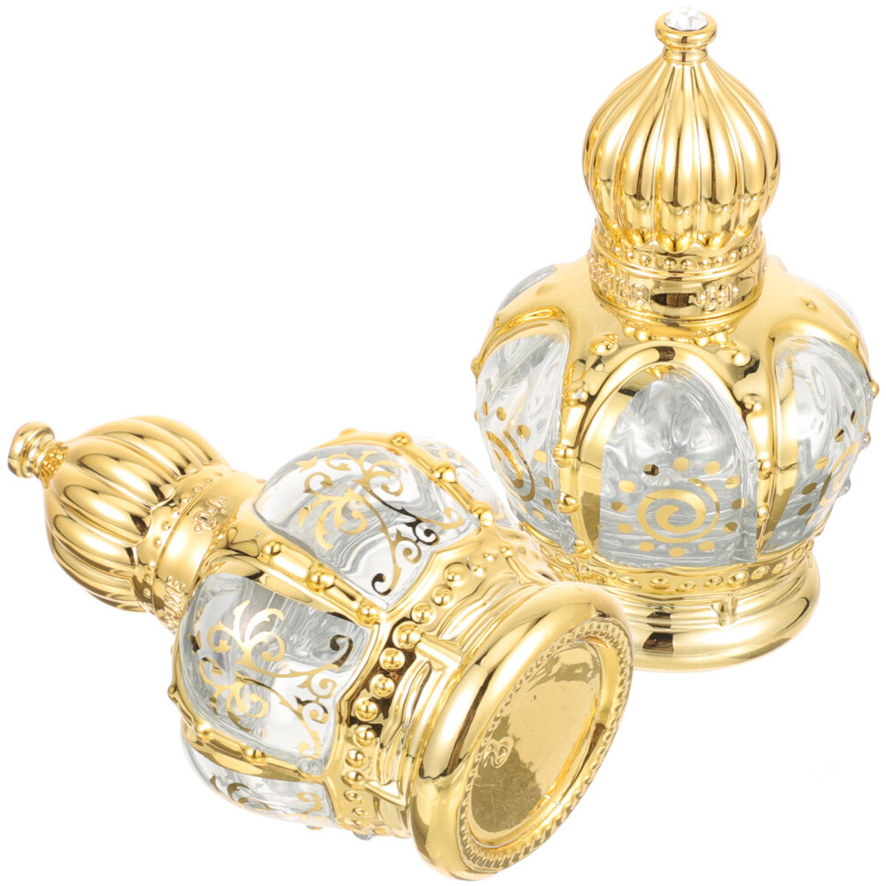 2PCS Essential Oil Bottling Roller Bottles Perfume Dispenser Middle Container