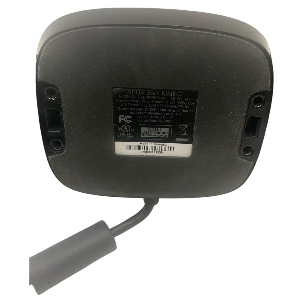 Genuine Microsoft Xbox 360 Kinect Connect Black Sensor Bar Model #1414