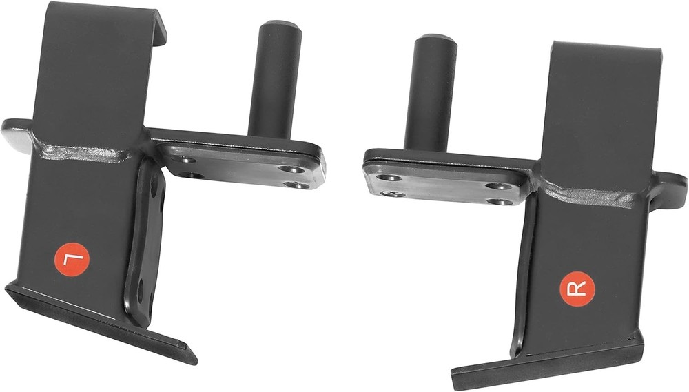 Power Cage J-Hooks with Protective Padding - Ultimate Home Gym Accessory