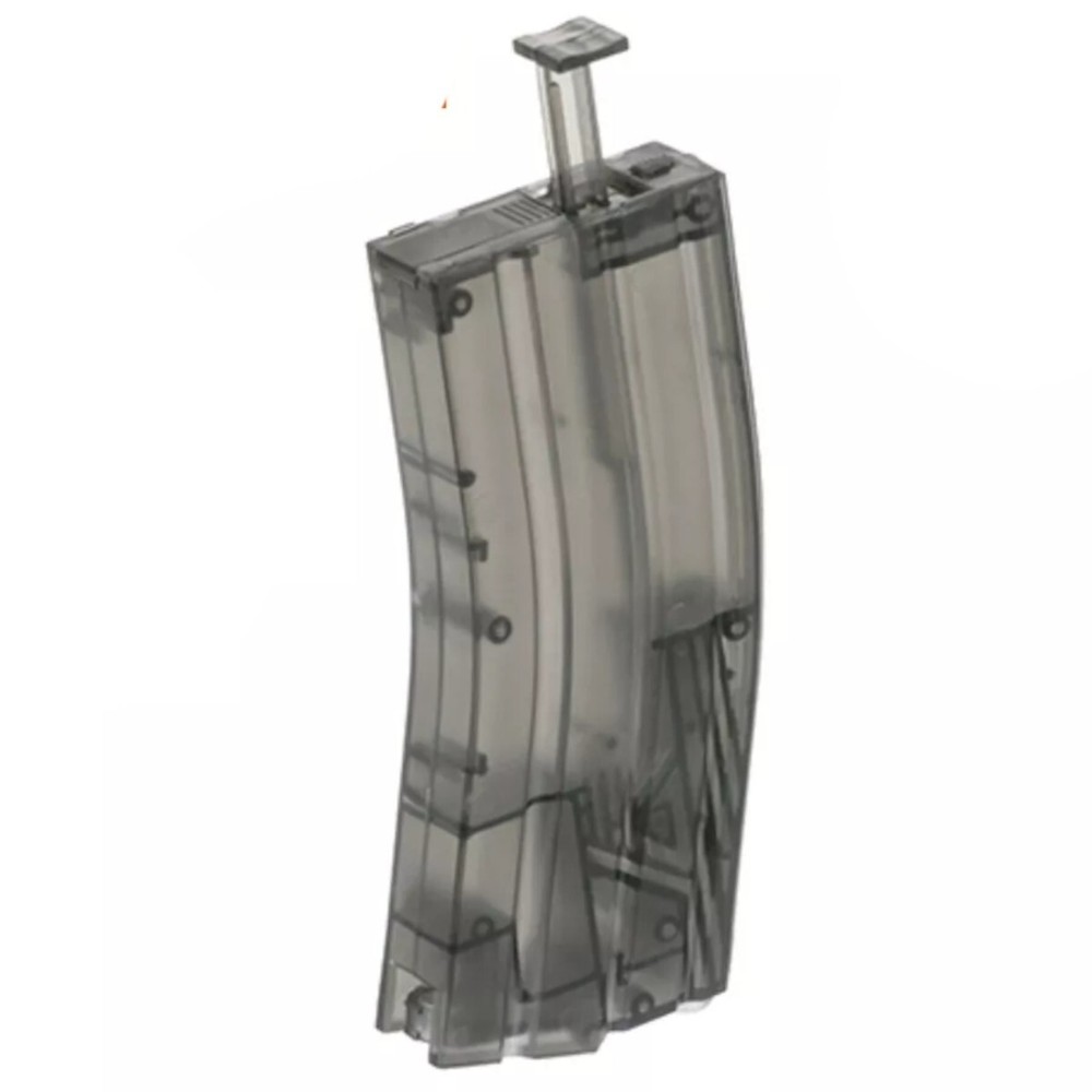 6mm Airsoft Speed Loader 500 Round BB Magazine Fast Quick Load Clear