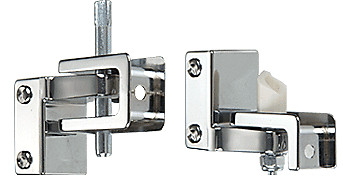 CRL TP735 Chrome Gravity Hinge Assembly for Restroom Partitions