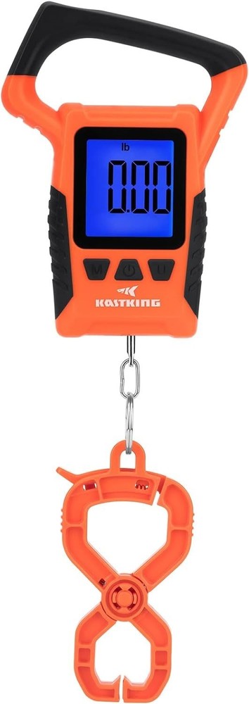 Fish Scale, Floating Waterproof Digital Scale, 2.5” Large LCD Display, 110lb ...
