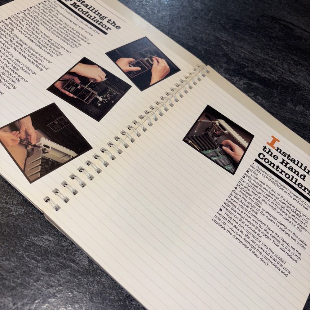 Apple Computer Family System Owner's / Reference Setup Guide 1981 #R