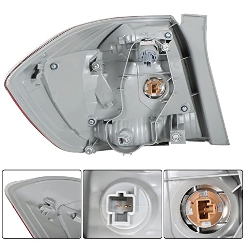 Passenger Side Outer Tail Light Assembly Replacement for Highlander 2011 Right
