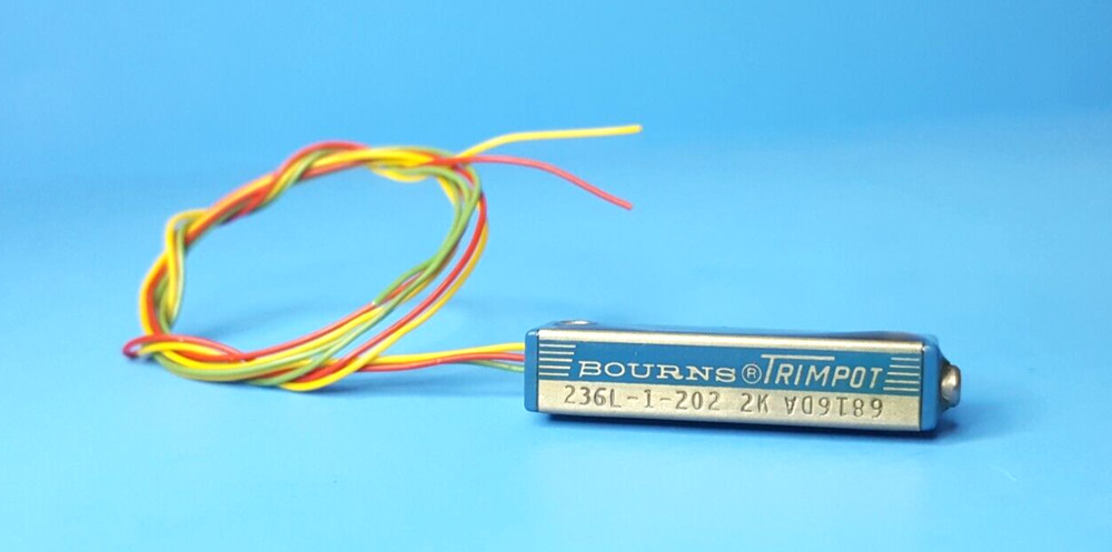 ( One Piece) VARIABLE RESISTOR,236L-1-202, BOURNS, 2K