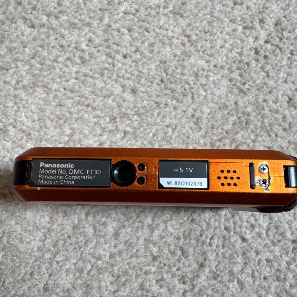 Panasonic DMC-FT30 Waterproof Digital Camera