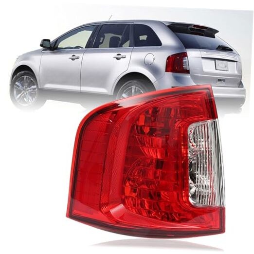 Tail Light Rear Brake Lamp Assembly Driver Side Replacement for Edge 2011-2014