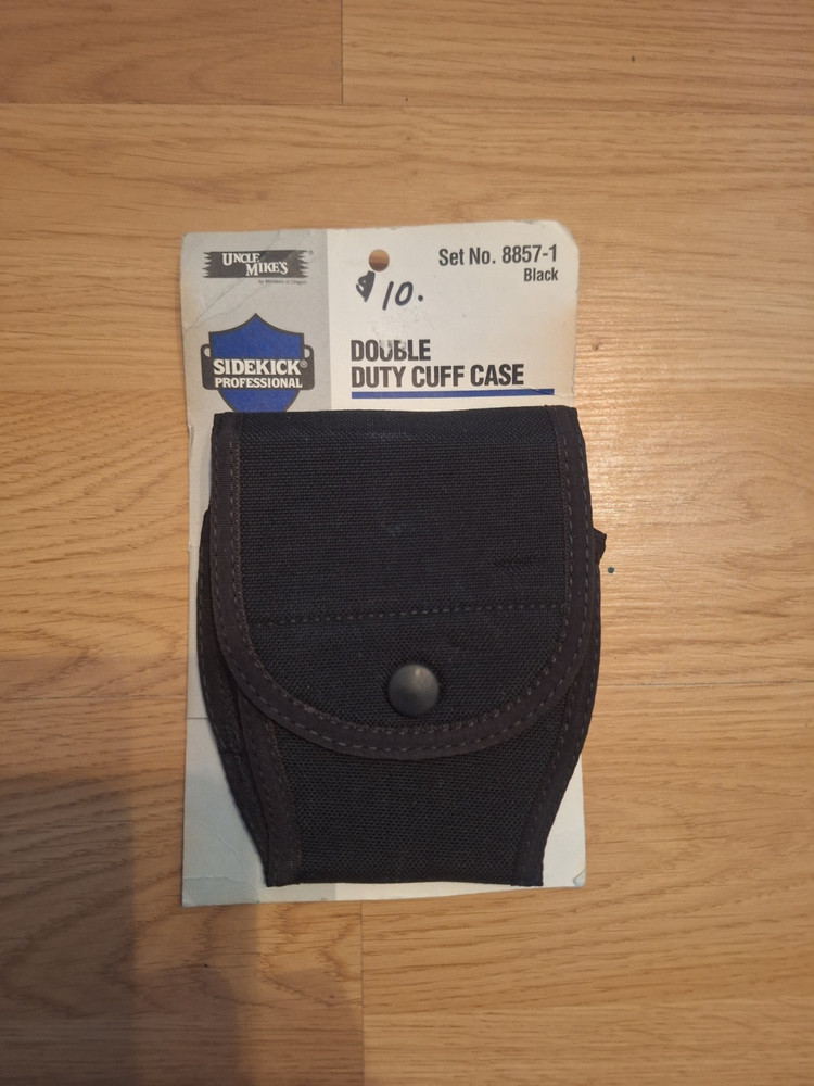 Uncle Mikes Double Nylon Handcuff Case