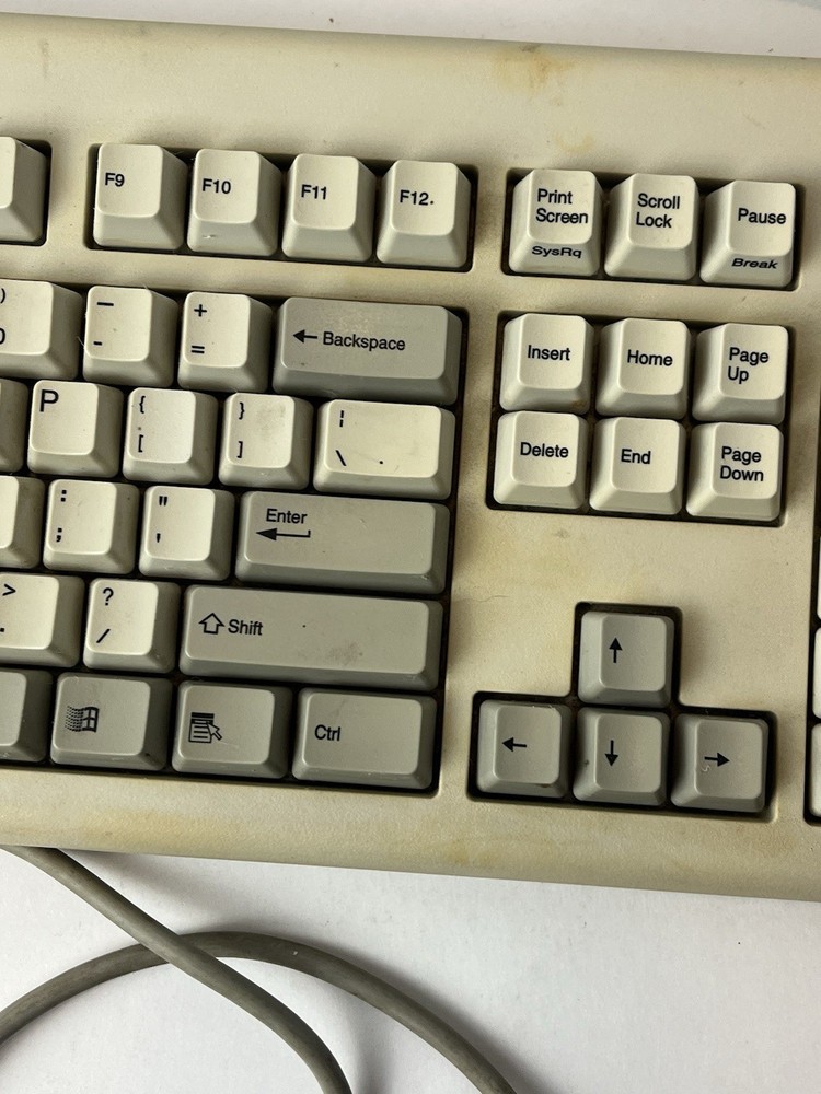 ⌨️VTG. IBM KB-8923 Computer Keyboard Untested Retro Computing 1 Day Ship!👍