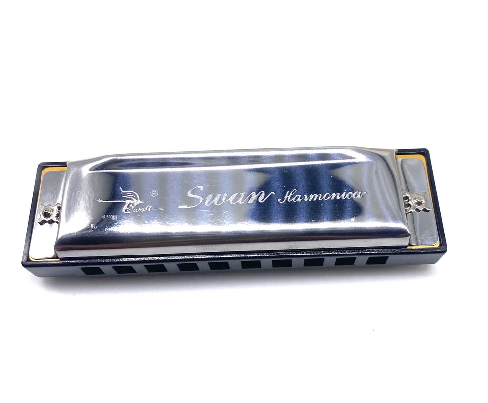 Learn Harmonica Booklet & Blues Harmonica Set in Wooden Box Hinkler (E)