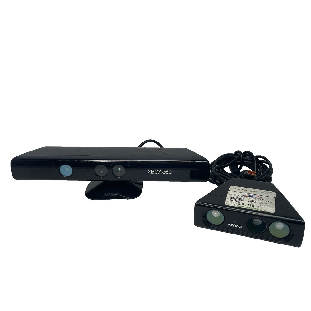 Nyko Zoom Adapter and Kinect Sensor for Xbox 360 - TESTED WORKS - Used Bundle