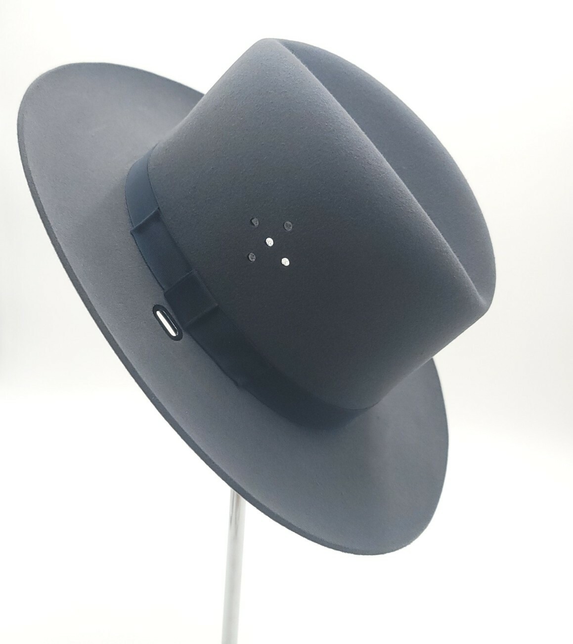 Stratton F42 Felt Self Forming Campaign Sheriff State Trooper Hat Sz 7-3/4 L.O.