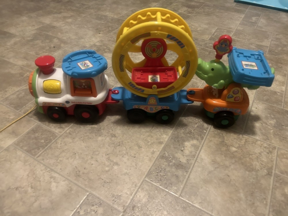 Vtech Go Go Roll And Spin Pet Train