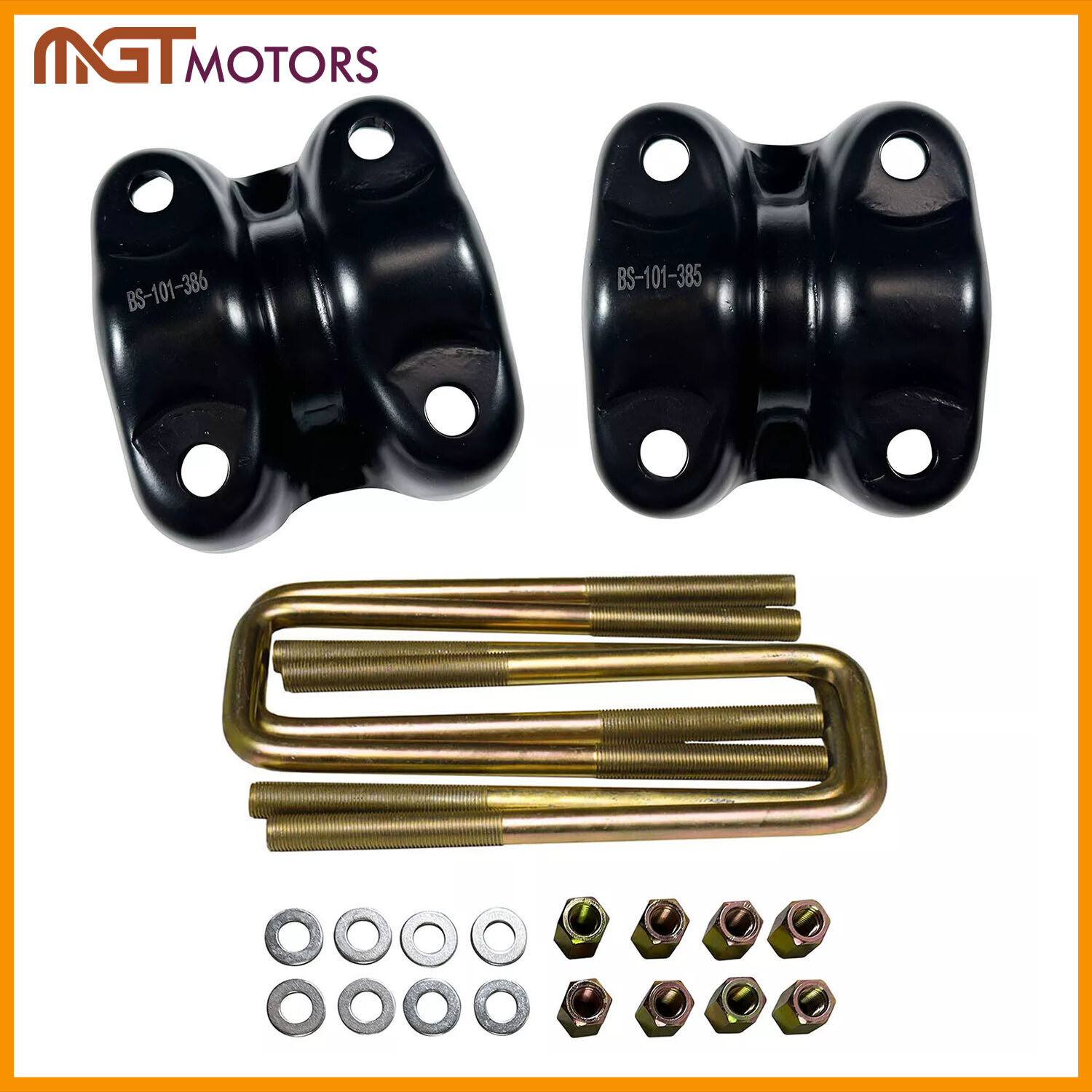 New Rear Axle U Bolt & Plate For 1988-1998 Silverado Sierra Tahoe Yukon Cadillac