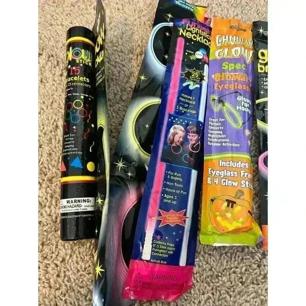 Lot of Glowstick Toys | Necklace, Bracelet, Glasses