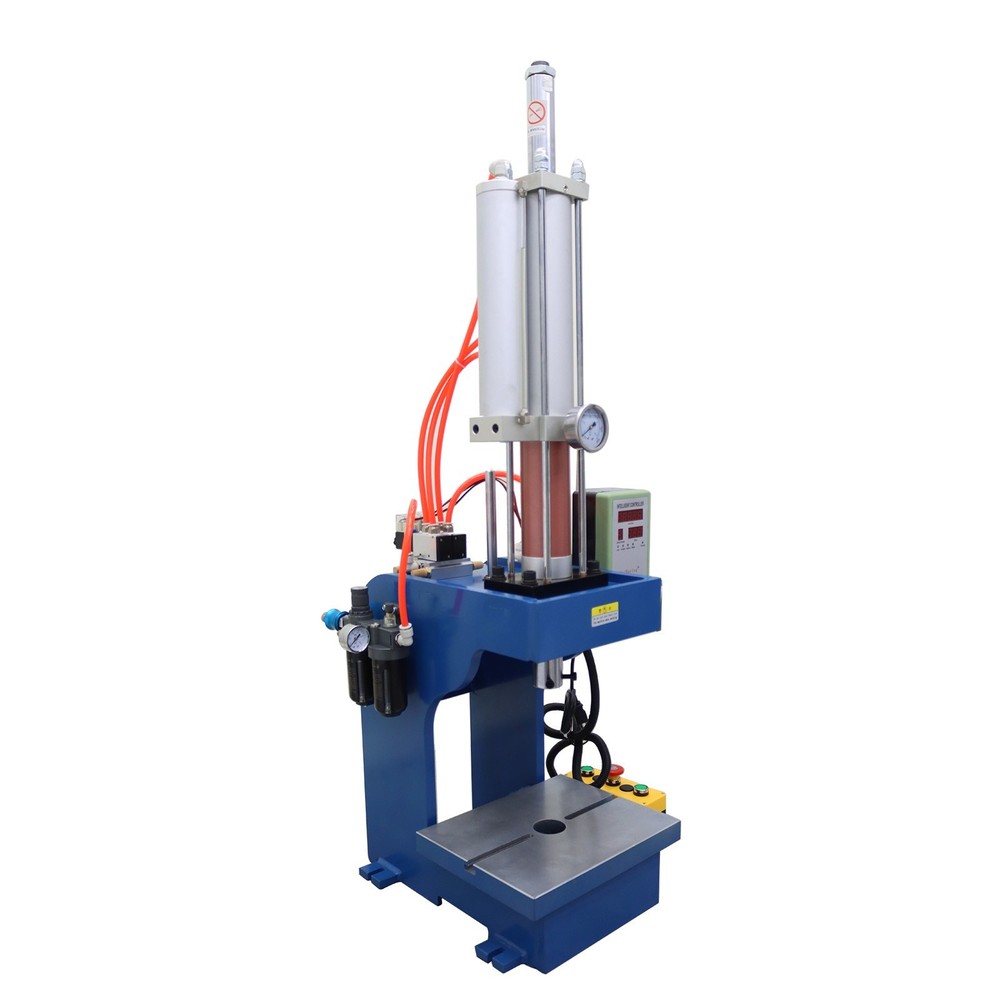 110V Double Buttons with Controller 6614Lb Pneumatic Punch Press Machine C-Frame