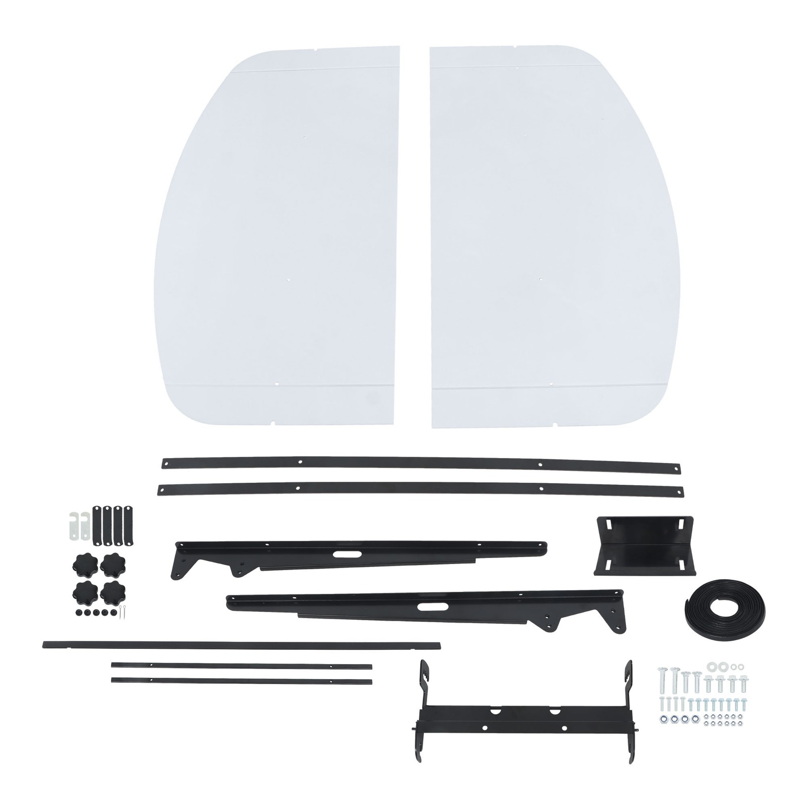 52" X 52" Tuff Top Tractor & Mower Canopy For ROPS 2" x 2" or 2" x 3"  White