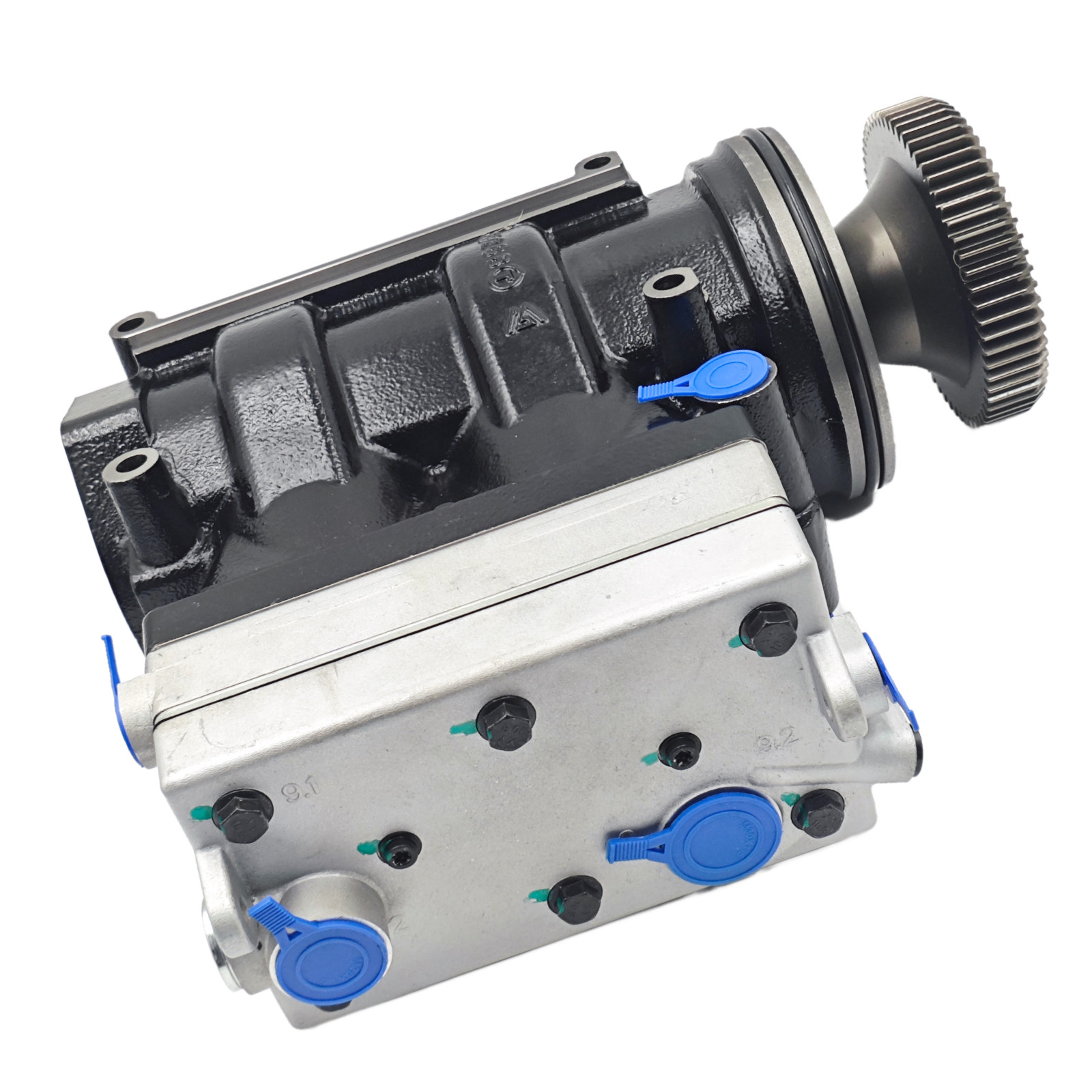 Twin-cylinder Air Brake Compressor For P-accar 1977704PRX 2020644PEX 1805490 NEW