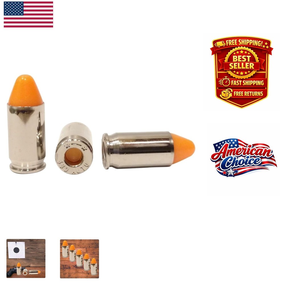 .380 ACP Trainer Dummy Rounds (5 Pack) - Durable & Lightweight Training Tool