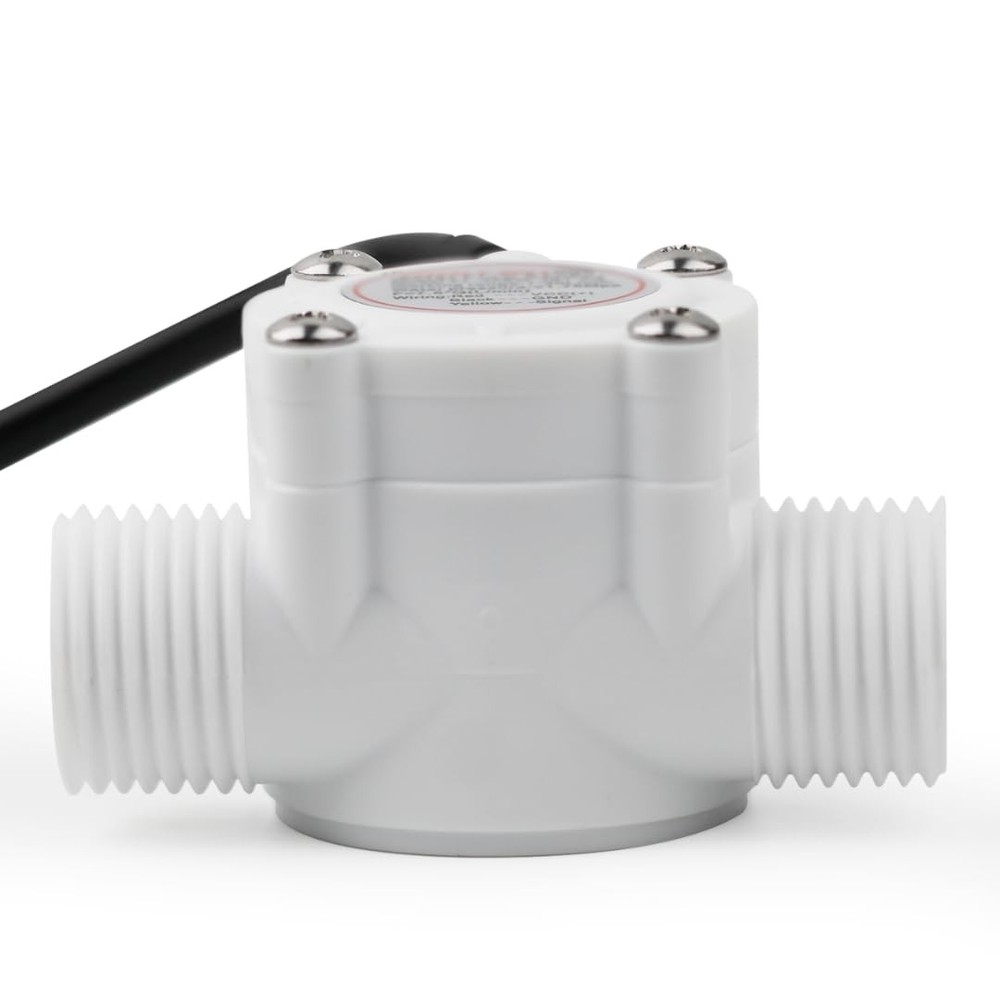 G1/2 Flow Hall Sensor, BSP Thread, 1-30L/Min Flow Meter, POM Material Counter