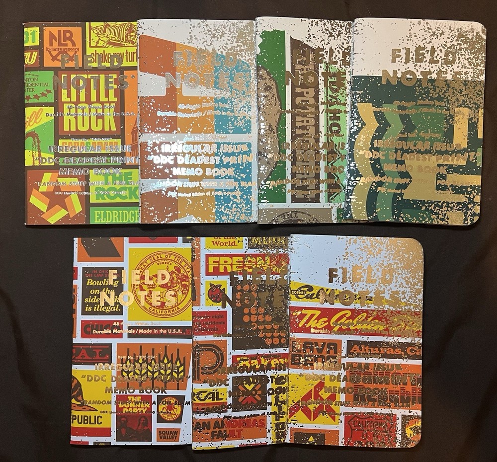 Field Notes State Deader Singles