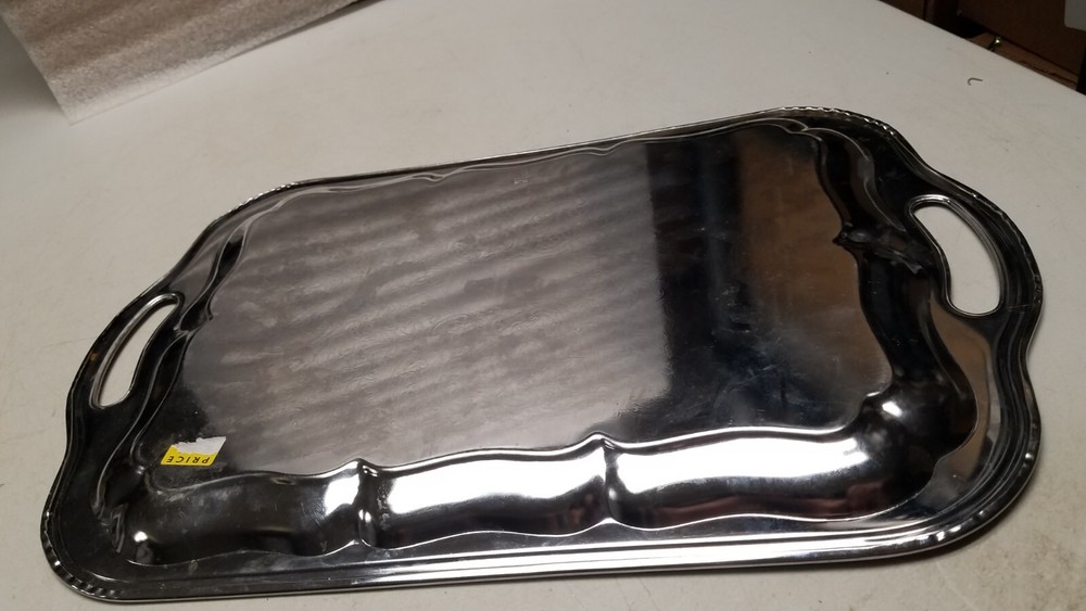 Irwinware Rectangular Silver Platter (M)