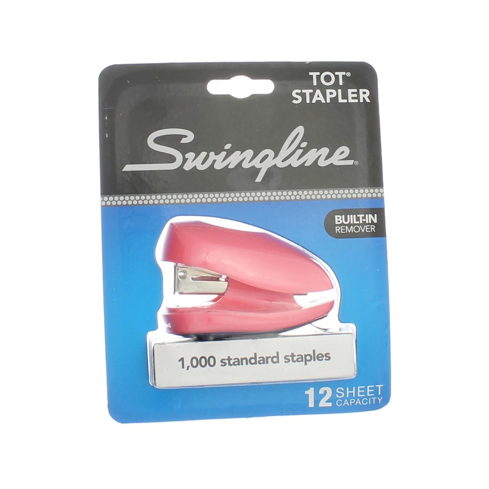 Swingline Tot Mini Stapler, 15 Sheets