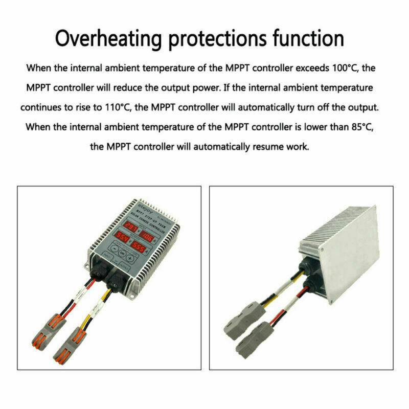 MPPT Solar Charge DC 200W-400W Step-up Solar Charge Controller