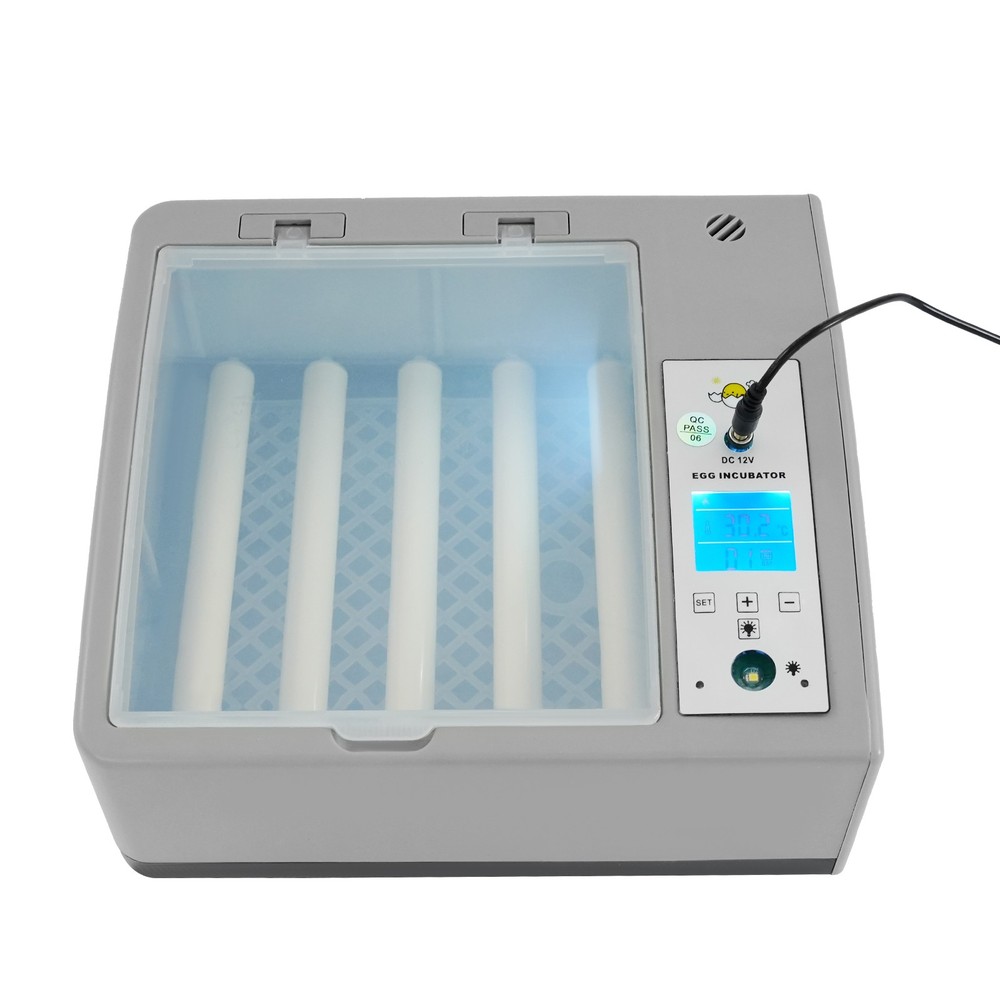 16-egg Incubating Machine Tabletop Egg Incubator Household W/temperature Control