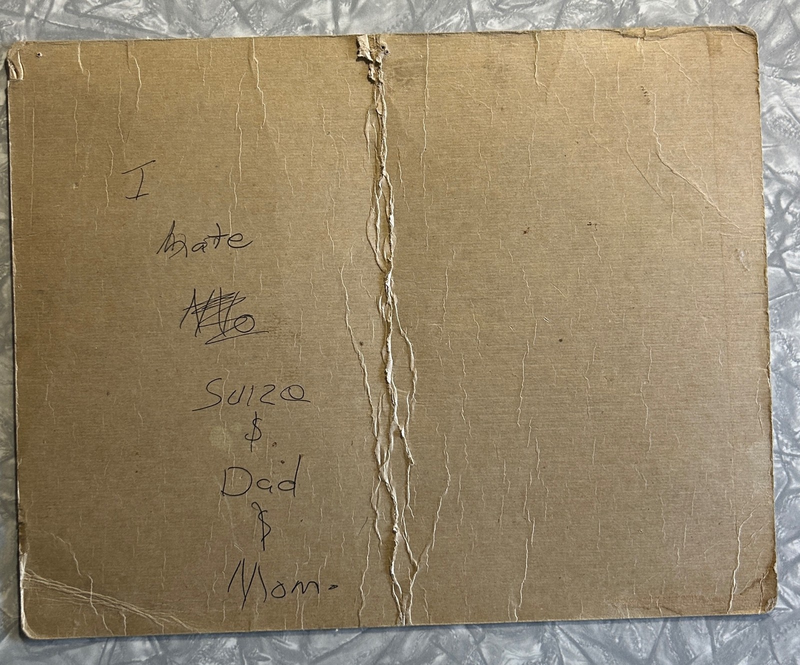 ORIGINAL VINTAGE ALCATRAZ ISLAND BUREAU OF PRISONS VISITORS BOARD HERE SIGN