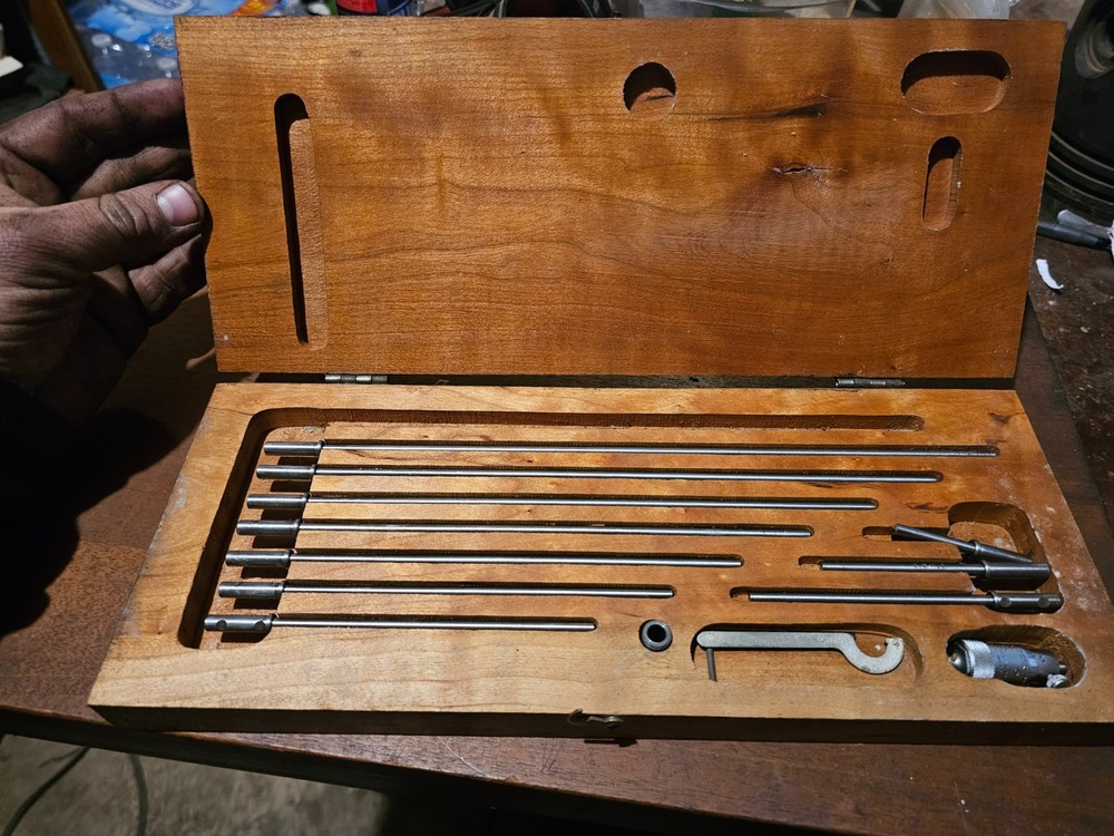 Scherr Tumico Mechanical Inside Micrometer Caliper .0001 Increments