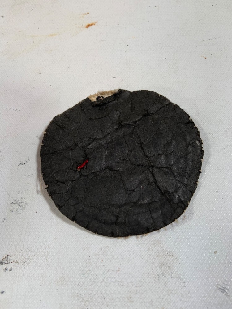 WW2 FLAMING TORCH formation sign cloth patch Embroidered example