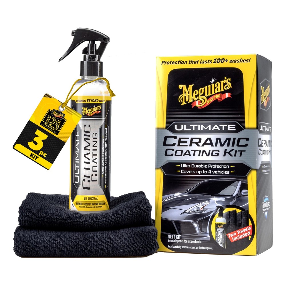 Meguiar's Ultimate Ceramic Coating Kit - Premium 2 Piece Kit, As Shown
