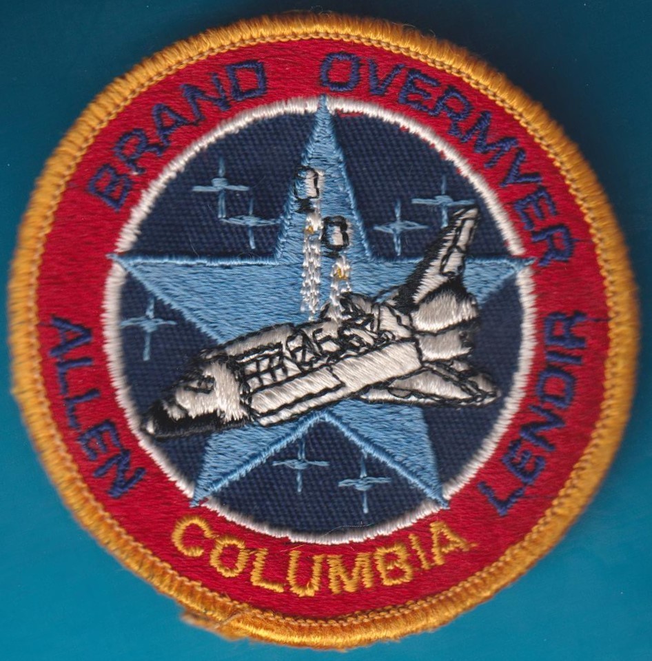 NASA Space Program STS-5 Columbia Patch