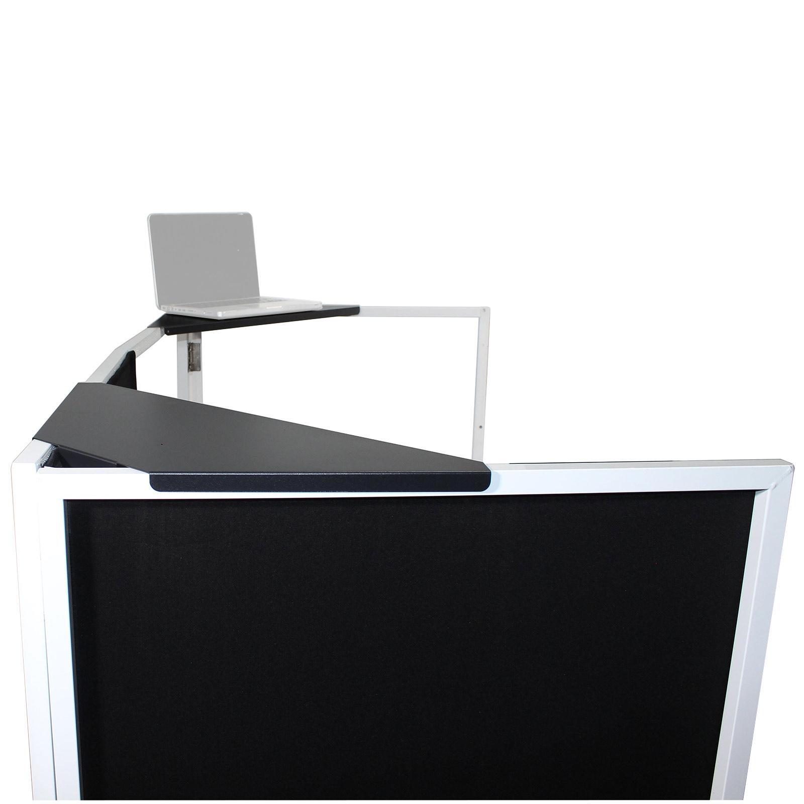 ProX XF-CSB X2 26" x 10" Black Aluminum Facade Shelves (Pair)