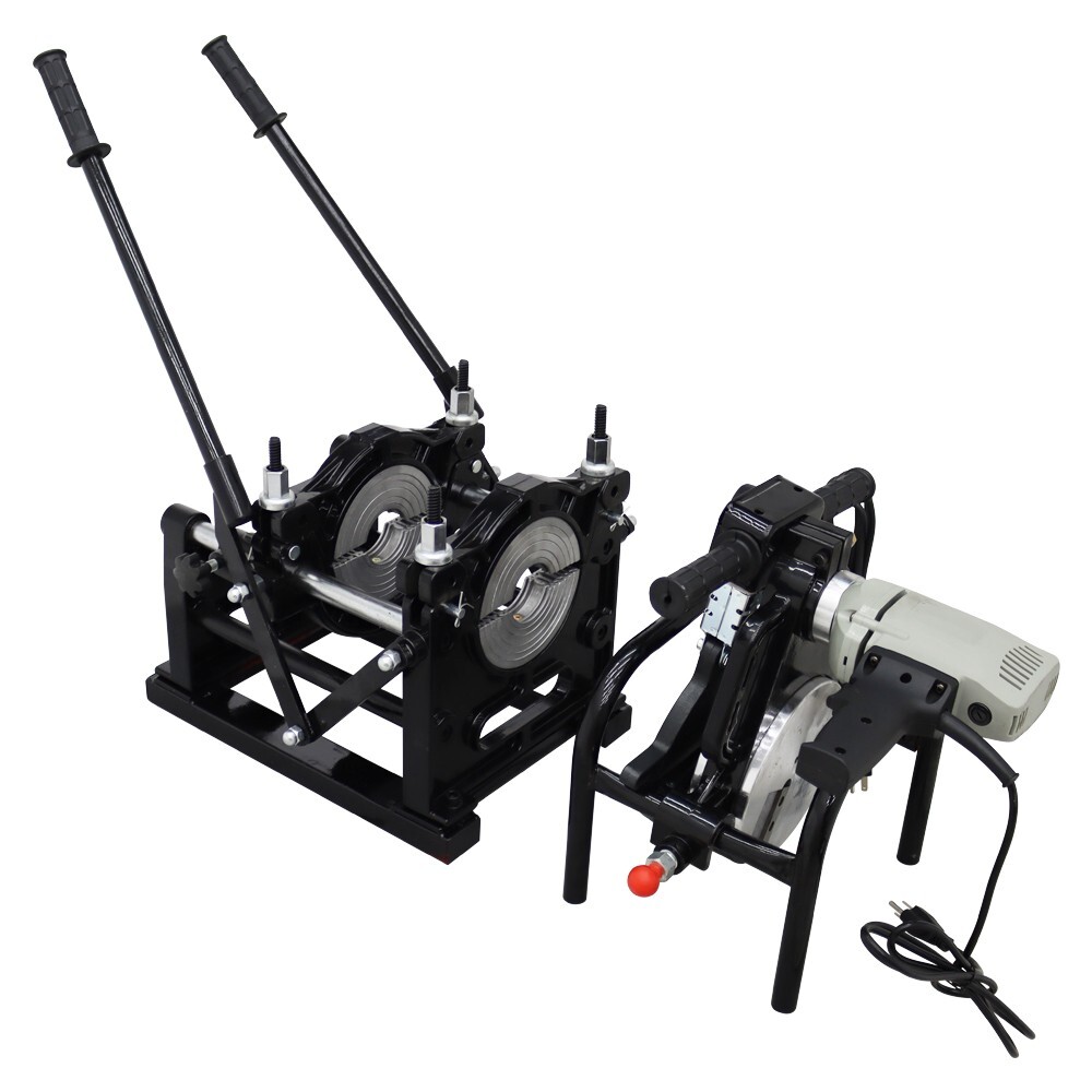 Electric Pipe Fusion Welder Pipe Melting Machine 110V 2.48"-6.3" (63-160mm)PB PE