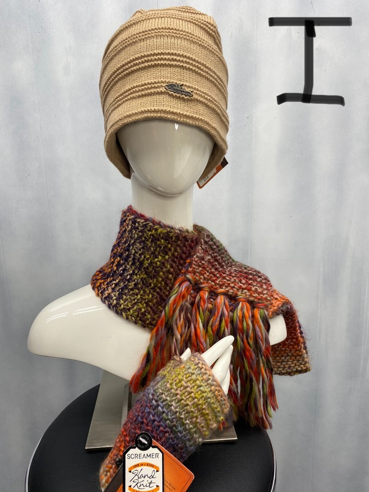 Screamer Set:  Beanie, Scarf, Mitts- NWT