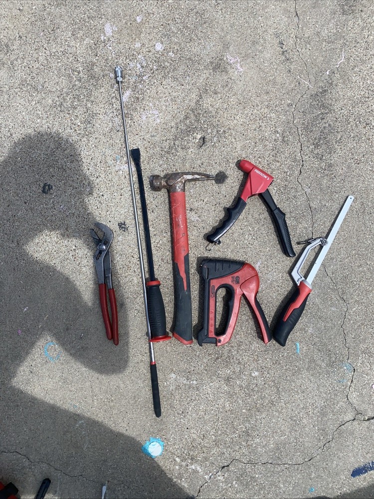 Milwaukee Impact Driver + Tool Bundle RIDGID Plumbing Hand Tools Set
