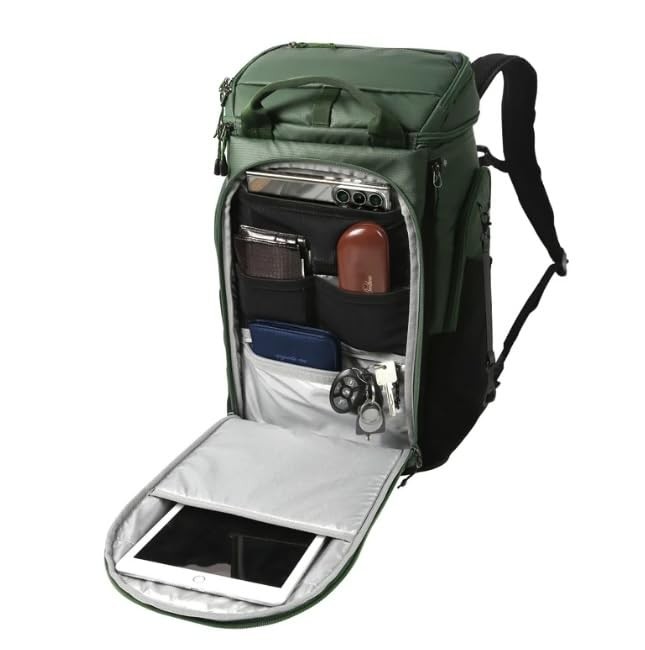 Titan by Arctic Zone 26-Can Backpack Cooler (Green)