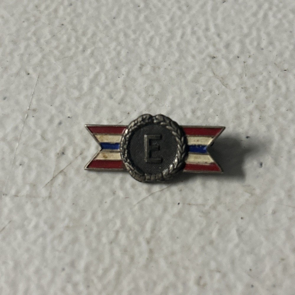 STERLING SILVER ARMY NAVY EXCELLENCE IN PRODUCTION PIN