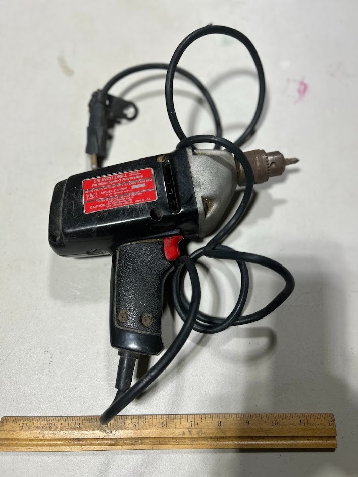 3/8 Inch Drill Variable Speed Reversible