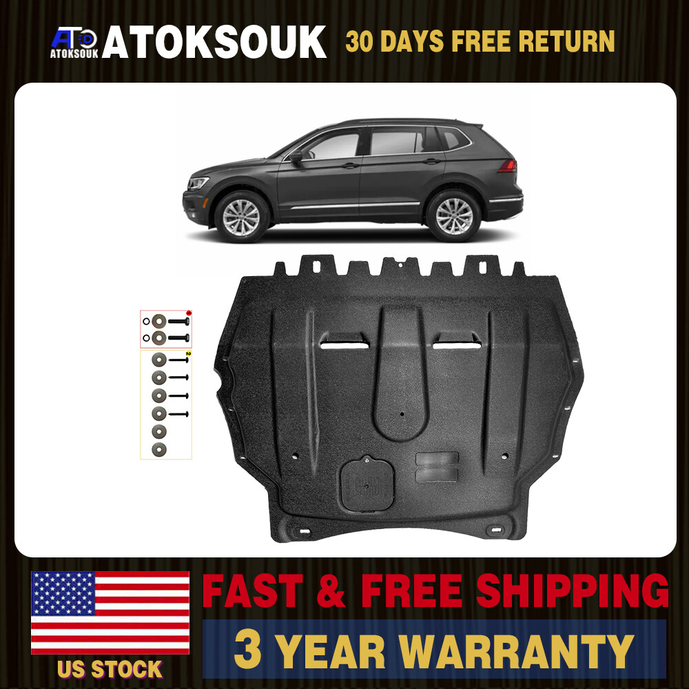 For VW Tiguan 2019-2020 Front Engine Splash Shield Engine Cover Case Guard